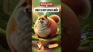 🦊 Transformaci&oacute;n &Eacute;PICA: De ZORRO s&uacute;per delgado a zorro MAMADISIMO 🙀🤣