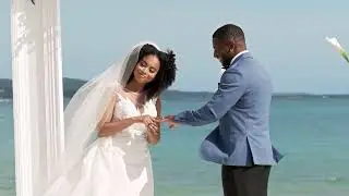 Real Caribbean Wedding Story: Imani and D'Andre at Sandals South Coast