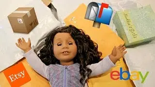 Opening American Girl Doll Mail HAUL | Esty & Ebay📬
