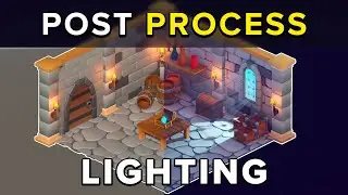 Stylized Lighting & Post Processing in Unity 6 (Voxel Valley Castle Pack)