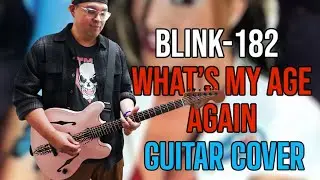 blink-182 - What&rsquo;s My Age Again? Guitar Cover (Fender Tom DeLonge Starcaster and Boss Katana)