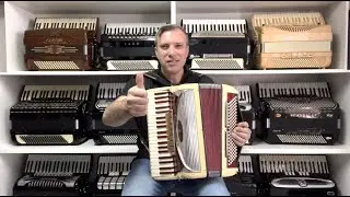 Acordeon Settimio Soprani - Ter&ccedil;a Oitavada 7/2 Reg. 40,5 cm - Jeferson Oliveira
