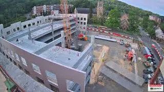 Carilion Crystal Spring Tower Parking Garage Construction timelapse
