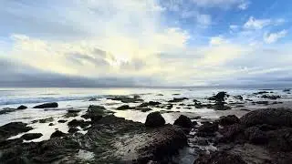 New Years Beach after the rain at Crystal Cove, California 