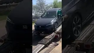 New 2025 Honda Civic delivery