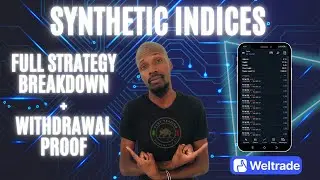 SYNTHETIC INDICES WELTRADE | FULL STRATEGY BREAKDOWN + WITHDRAWAL PROOF | FREE FULL COURSE #forex