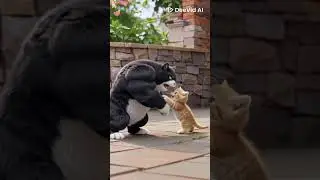 gato grande vs gato peque&ntilde;o