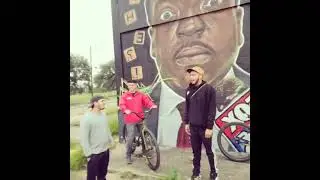 The Isiah Carey mural in Houston, Texas
