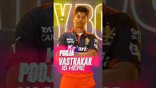 Can&rsquo;t keep calm! Pooja Vastrakar joins the RCB camp. 🤩 | WPL 2026