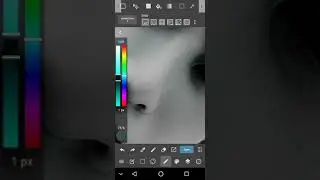 Digital Art- Stippling method using MediBang Paint