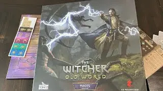 The Witcher: Old World Mages Expansion (Go On Board) - Unbox & First Look