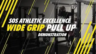 SOS Athletic Excellence 'Wide Grip Pull Up' demonstration