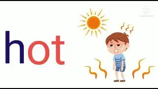 Letter 'o' blending (ot) / CVC Words / Word Family -ot / Phonics for kids/Reading Three Letter Words
