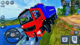 💥 Bharat Benz Tripper 12 Wheeler Over Loading 💯| Off-road Map Mods 🗾 Bus Simulator Indonesia 🤩