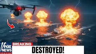 U.S. Drone Captures Venezuelan Navy Escorting Massive Convoy &mdash; 8 Tons Tracked