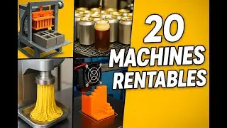 20 machines pas ch&egrave;res pour lancer ton business en 2025 !