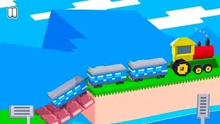 Fancade Drive Super Car, monster truck and long trainand Others All New Levels Gameplay Android,iOS