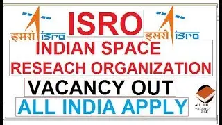 ISRO VACANCY OUT || ASSITANT ,STENOGRAPHER || ALL INDIA APPLY | ISRO |