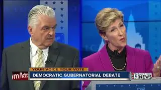 Nevada Gubernatorial Debate: Steve Sisolak and Chris Giunchigliani