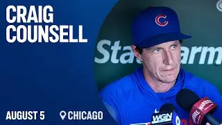 Craig Counsell discusses Cubs rotation options after pitcher Michael Soroka's injury