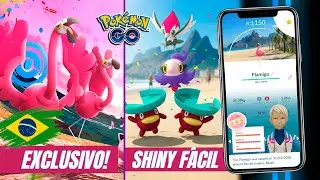 EVENTO EXCLUSIVO NO BRASIL! Flamigo Chega ao Pok&eacute;mon GO! Carnaval com Shiny F&Aacute;CIL!