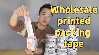 Wholesale printed packing tape,China custom printed packing tape,2inch printed tape