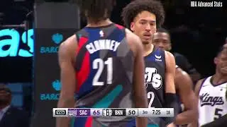 De'Aaron Fox 20 pts 5 reb 3 ast vs Brooklyn Nets | 2024-04-07