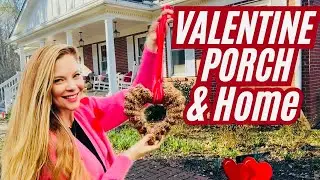 ❤️Valentine Porch Decor Ideas❤️Indoor Valentine Home Decor Tour