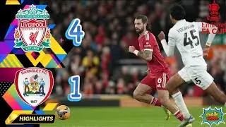 HIGHLIGHTS..!🔥☕ | Liverpool 4-1 Barnsley | FA Cup-Third Round | Anfield, Inggris #liverpool #facup 