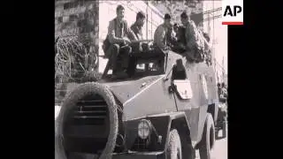 SYND 06/02/1969 ISRAELIS REIMPOSE A CURFEW IN NABLUS FOLLOWING STRIKES AND DEMONSTRATIONS