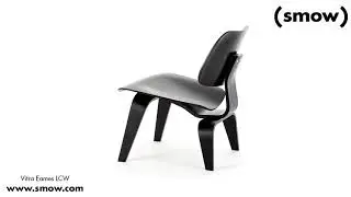 Vitra | Eames Plywood Chair LCW - Charles & Ray Eames, 1945 I 360&deg; Ansicht | smow