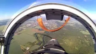 D&aacute;rek od Jirky - let v letadle  Zlin Z-526 F - OK-EHO