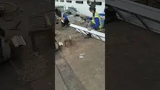 FABRICATION OFFSET CABLE LADDER BERSAMA PAK BAGJA 🌹🌹🌹🫰👍#shortvideo