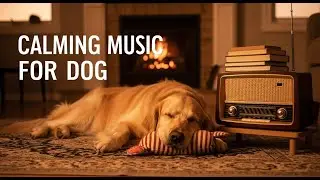 12 Hours of Peaceful Music for Dogs [LIVE] 🎶 Calming Sounds to Ease Anxiety & Fear 🐾