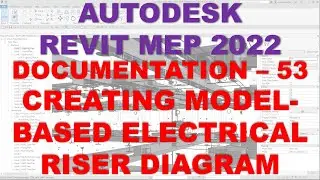REVIT MEP 2022 - DOCUMENTATION - 53 CREATING MODEL BASED ELECTRICAL RISER DIAGRAM