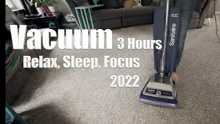 Vacuum Cleaner Sound and Video 2022 - 3 Hours - Relax, Sleep, Focus, ASMR