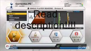 Free Fifa 13 coins - GLITCH WORKING! (UNLIMITED COINS)