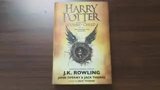 HARRY POTTER books/ Harry Potter and the Cursed Child hardcover book/ J.K. Rowling/ Jack Thorne