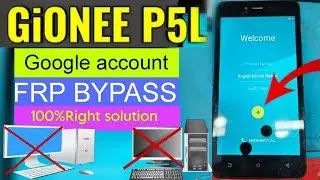 GIONEE P5L FRP BYPASS