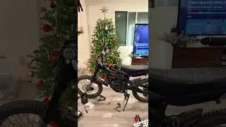 🎄 EBMX V2 + 72v under the tree! MX4 is about to be NASTY 🔥⚡ #TalariaMX4 #EBMX #ChristmasUpgrade