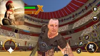 Gladiator War Sword Fighting - Full Walkthrough Gameplay (Android, iOS)