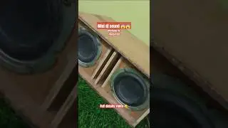 mini dj cabinet making ll mini dj cabinet sound #minidj #minidjpickup #minidjsetupprice #speaker