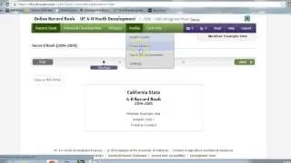 [Online Record Book] The Toolbar