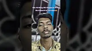 Arrear In Exam Result 🤣 #shorts #comedyshorts