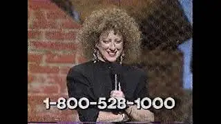 Elayne Boosler 11-15-87 standup comedy TV performance