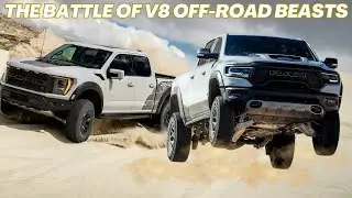 Ram TRX vs Ford Raptor R: Which V8 Beast Wins