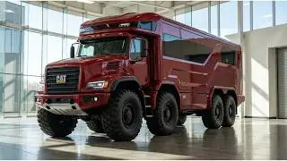 The 2026 8×8 Caterpillar Motorhome || Concept Review