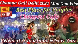 Champa Gali Saket Places to visit in Delhi Best cafés in Delhi Celebrate Christmas & New Year
