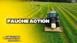 Fauche Action 💥 #agridrone #agrivlog #culture #fauche #machineagricole #valtra
