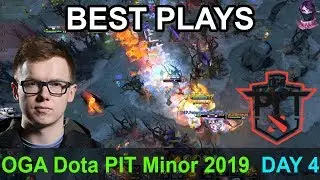 OGA Dota PIT Minor 2019 BEST PLAYS DAY 4 Highlights Dota 2 Time 2 Dota #dota2 #dotapit